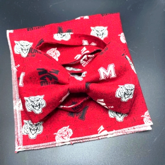 CINCY BENGALS BowTie & Pocket Square - Picture 2 of 11
